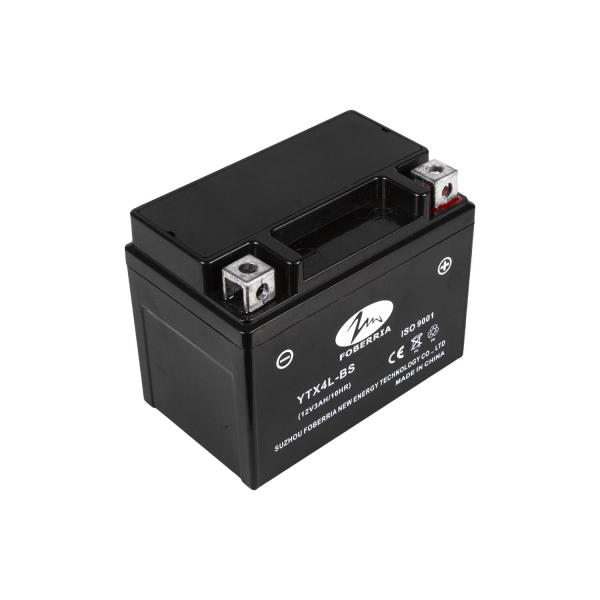 Quality Motorcycle Parts 12V 4ah Ytx5l-BS Ytz6s Battery Rechargeable for sale