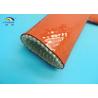 Buy cheap Heat Resistant Fireproof Sleeve for Steels Rust Red 1650℃ High Temperature from wholesalers