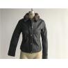 Buy cheap Levis Ladies' Charcoal Pleather Jacket With Detachable Sherpa Collar LEDO1741 from wholesalers