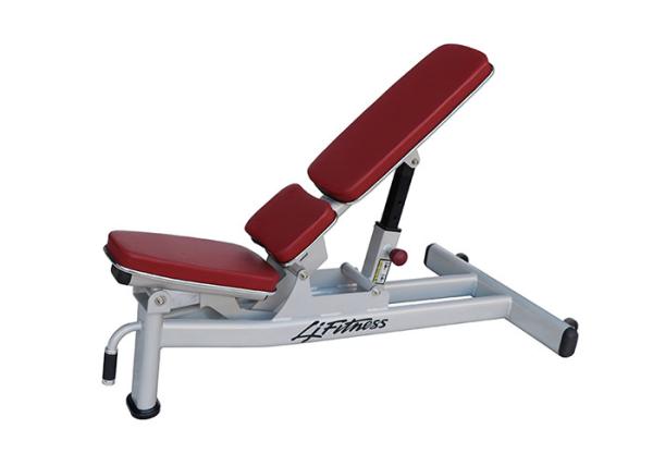 Quality Adjustable Gym Fitness Equipment , Adjustable Decline Ab Bench Q235 Steel for sale