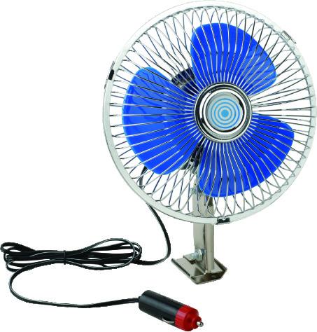 Buy cheap 2 - Speed 6 Inch Electric Cooling Fans For Cars With Full Safety Metal Guard from wholesalers