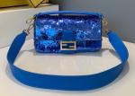 Bead Piece Decoration Bling Bag Unque Shine Cross-Body Bag Baguette Bag