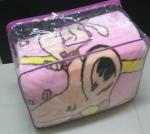 high quality pvc zipper quilt bag