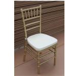 Wedding chair, event chair, wood and resin Chiavari chair