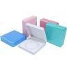 Buy cheap Soft Touch Macaron Color Plastic Pearl Necklace Storage Box Jewelry Packaging from wholesalers