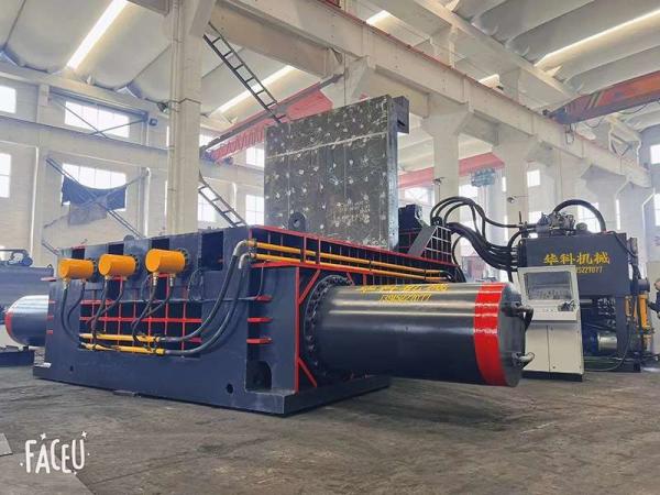 Buy cheap 1000Tons Scrap Metal Baler Press 50HZ PLC With Remote Control from wholesalers