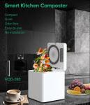 Low Noise High Efficiency Kitchen Compost Appliance Countertop Electric Compost