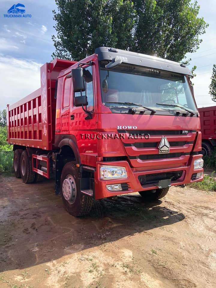 375HP 75km/H 2015 Year SINOTRUK HOWO Dump Truck