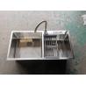 Buy cheap Series 304 Stainless Steel Handmade Sink Double Bowl Topmount Installation For Kitchen from wholesalers