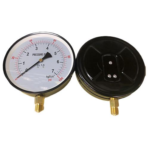 Buy cheap 8 Inch 200mm 100 Psi Dry Pressure Gauge 1/2 BSP Bourdon Tube Gauge from wholesalers
