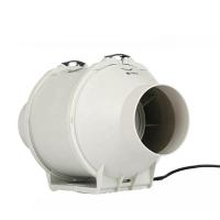 Buy cheap 240V SAA Silent 200mm Customaization Hydroponic Black Mixed Flow Wall Mounted product