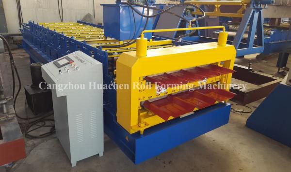 Buy cheap 18 Forming Stations Double Layer Roll Forming Machine For Metal Roof Wall Panels from wholesalers