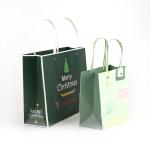 Popular Paper Gift Packaging Bags Biodegradable Customized Weight For Christmas
