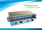19 Inch Rack mount Fiber Media Converter 2U 14 Slots Dual Power Supply with 4