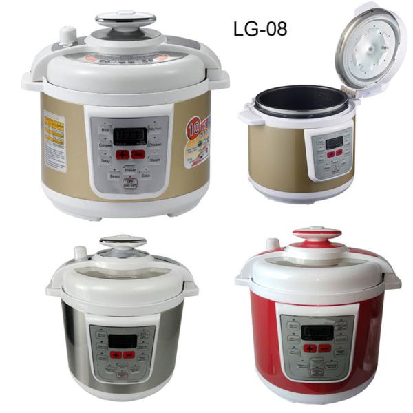 Safety Protection Automatic Pressure Cooker , High Power Pressure Cooker