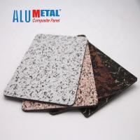 Buy cheap 5000mm Marble Aluminum Composite Panel AA1100 8mm Wood Grain Acp Exterior product