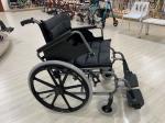 GT-951 XL 22inch Folding Transport Chair Rubber Castor 22 Inch Lightweight