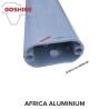 Buy cheap Powder coated aluminium brushed oval profile extrusion for shower room from wholesalers