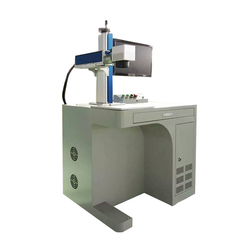 Mopa black color fiber laser marking machine