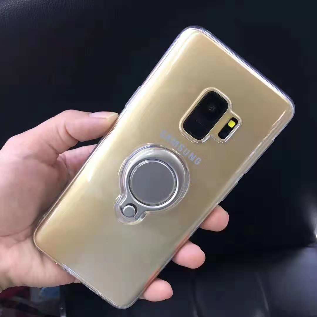 Color Clear Ring Magnetic Car Mount Holder Soft TPU Case Back Cover For Xiaomi Redmi NOTE6 Pro Redmi6/Redmi6A MI8SE S2