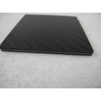 Buy cheap Light weight PVC resin + Carbon Fiber Composite Plate , Carbon Fiber Panels product