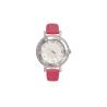 Buy cheap Leather Strap Alloy Case Watch Quartz Movement 3D Plastic Dial Bezel CE Approval from wholesalers