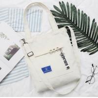 Buy cheap Unique design canvas diagonal Korean fashion shoulder bag handbag with ribbon product