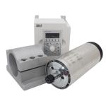 Inverter Drive 1.5KW Air Cooled Spindle Motor Round Type 24000rpm 400HZ for