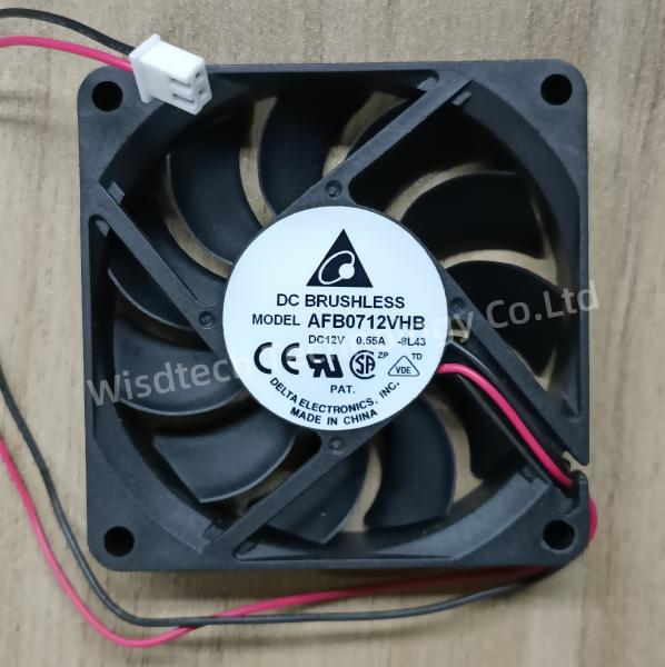 Buy cheap AFB0712VHB DC Fans DC Axial Fan 70x15mm 12VDC 2 Wire Leads from wholesalers