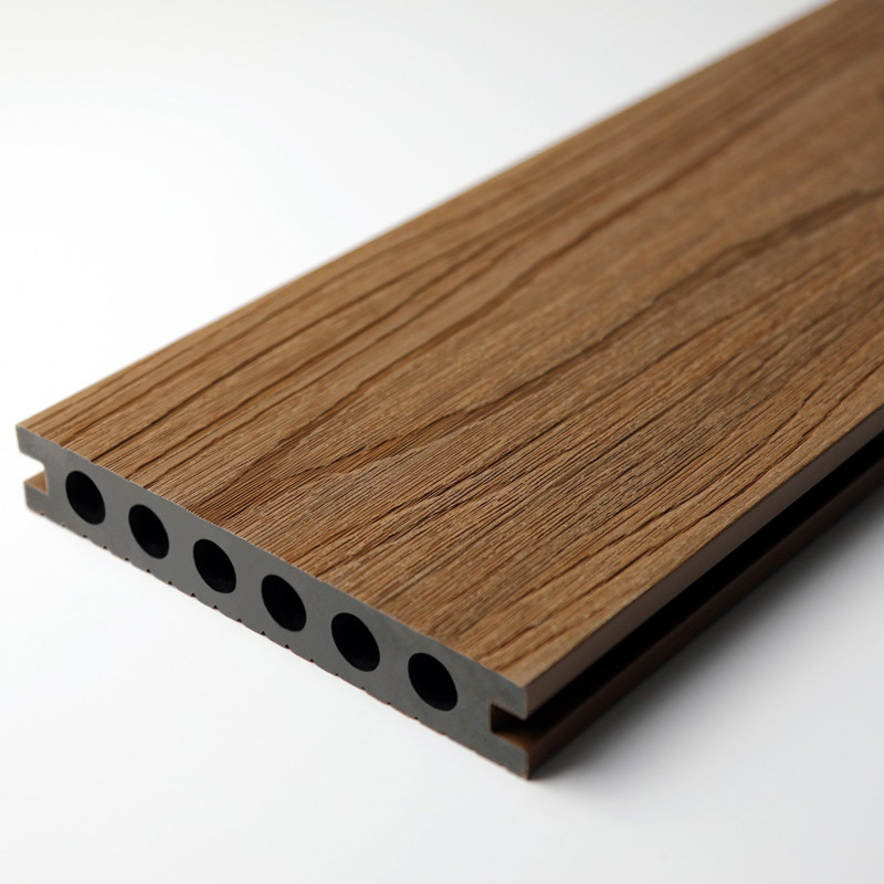 Commercial Outdoor WPC Decking Panel Boards With UV Resistant