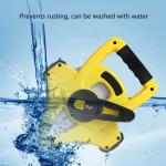 13mm Metric Steel Tape Measure 30M Nylon Coated Engineers Scale Tape Washable