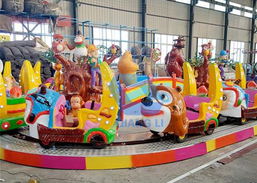 Buy cheap Mini Shuttle Kiddie Roller Coaster , Amusement Train Rides For Kid Game from wholesalers