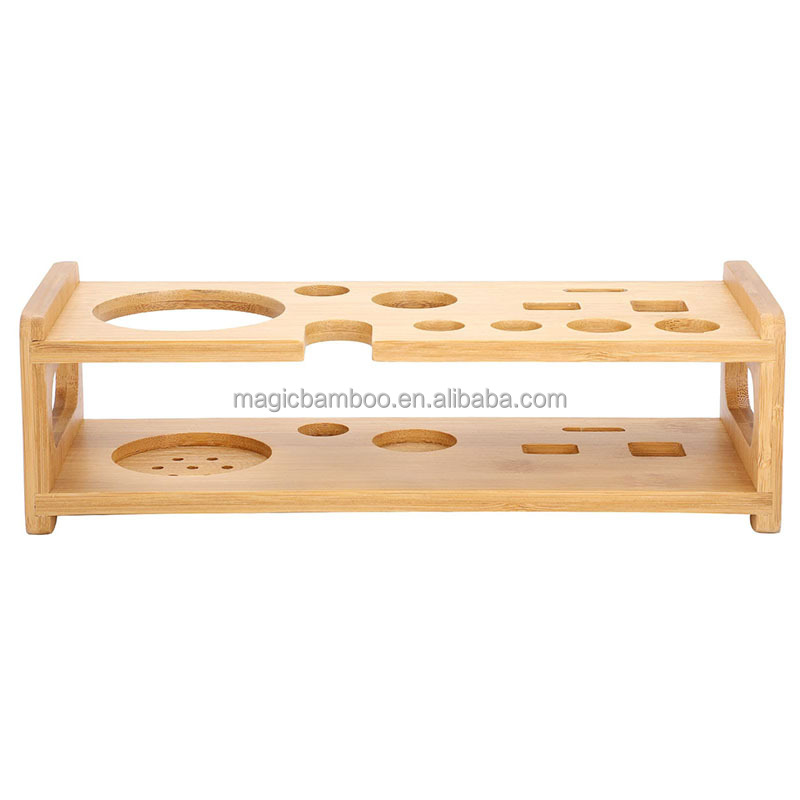 11-Piece Bamboo Bartender Kit Stand Custom Design Accepted for Eco-Friendly Cocktails