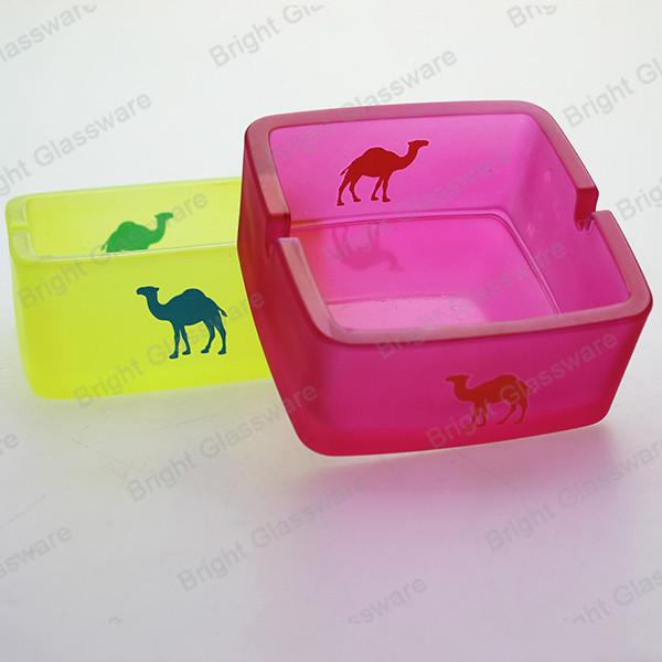 Buy cheap Hot sale colorful camel glass ashtray for wholesale from wholesalers