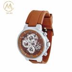 Men And Women's Quartz Wrist Watch with Black and Silver Bezel Option