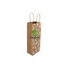 Buy cheap Lovely Fancy Kraft Retail Paper Shopping Bags For Wine Custom Design Handled from wholesalers