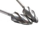 Sturdy Carbide Grinding Burrs , Single Cut Carbide Burr For Aluminum