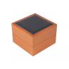 Buy cheap High Glossy Wrist Watch Packaging Box Hinge Metal Wooden Watch Case from wholesalers
