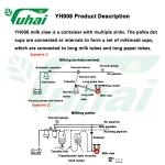 Gea Milk Claw Of Milk Cluster Parts Milking Machine Cluster For Cow Milking