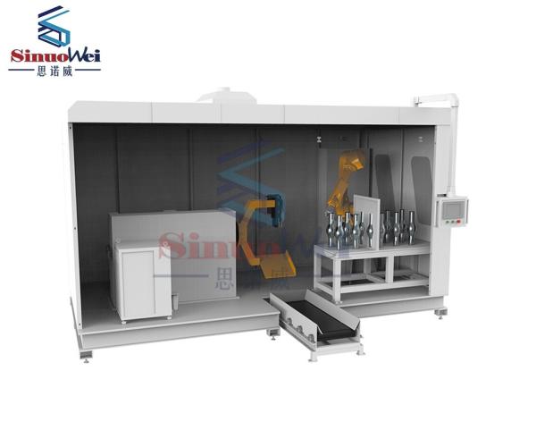 450mm Base Robotic Laser Cutting Machine 34R/Min Rotary Laser Cutter Rotary