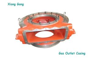 Wholesale Ship Diesel Engine Turbo Turbine Housing ABB VTR Turbocharger Gas Outlet Casing from china suppliers
