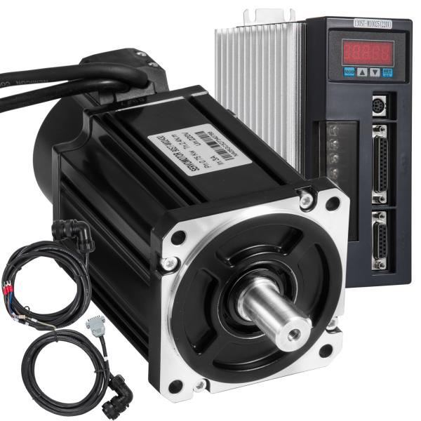 Buy cheap 750w DC Servo Motor For Milling Machine Flange 80 2.39Nm With Drive from wholesalers