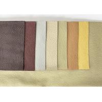 Buy cheap Elastic PU Leather Upholstery Fabric Eco Friendly Water Resistant product