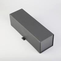 Buy cheap Flat Pack FCS Single Wine Bottle ODM Cardboard Box With Magnetic Closure product