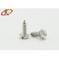 Buy cheap Stainless Steel Slotted Indented Hex Washer Head Self Tapping Screws product