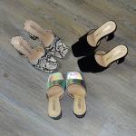 Patent PU OEM Women High Heeled Shoes Strap Metallie Wine Glass Heel