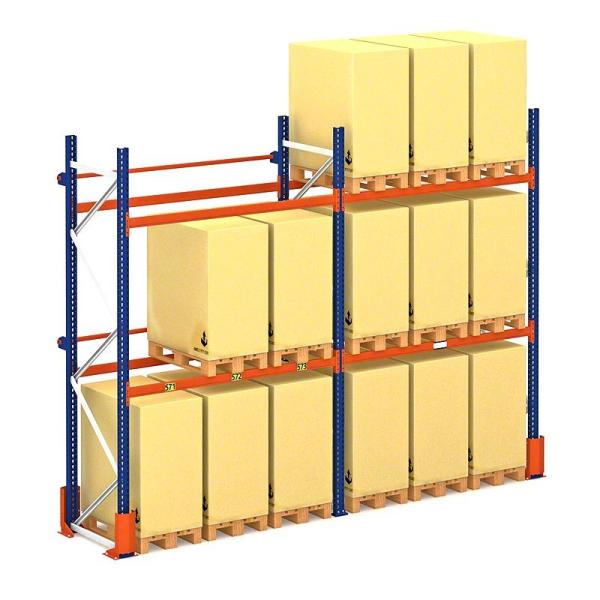 Buy cheap FEM Standard Pallet Racking Industrial For Warehouse Storage Q355 Steel from wholesalers