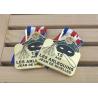 Buy cheap Personalized Enamel Medal Ribbons , Awards Karate Medals Die Casting from wholesalers