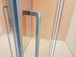 Corrosion Proof Bathroom Glass Door Handle Modern Style Customized