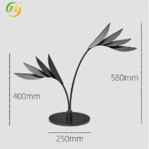 Buy cheap Modern Simple Living Room table Lamp Floor Lamp Iron Villa Flamingo Leaf Shape from wholesalers